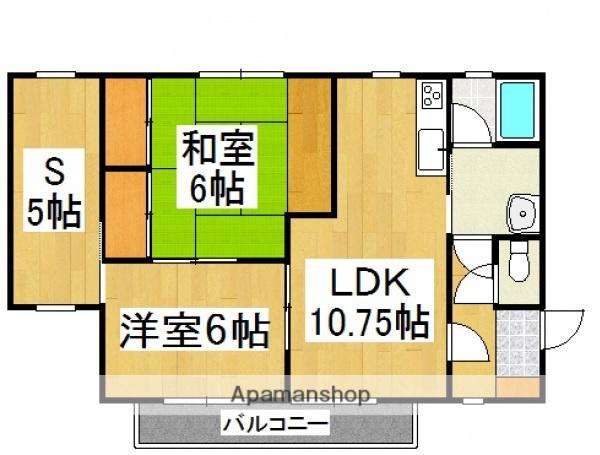 エスポワール2000(2SLDK/2階)の間取り写真
