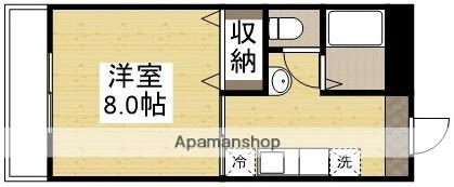 アースウェル(1DK/5階)の間取り写真