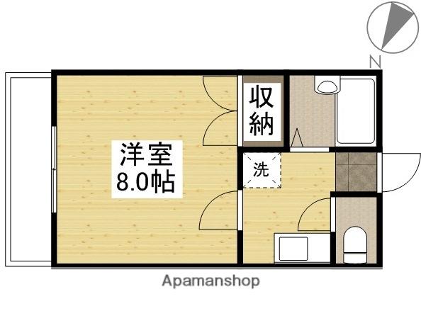 北村ビルSEED21 C棟(1K/4階)の間取り写真
