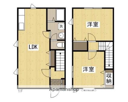 フィオーレ王子(2LDK)の間取り写真