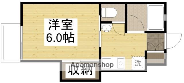 モリタコーポ (1K/2階)の間取り写真