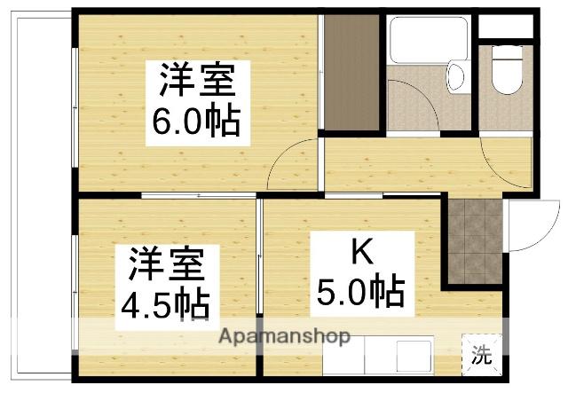 クレオ後楽園(2K/3階)の間取り写真