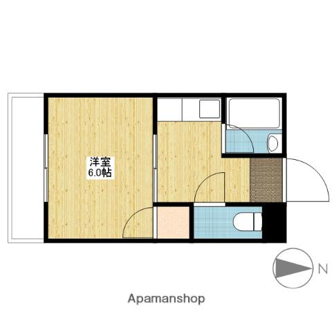 COMFORT HIROSEⅡ(1K/1階)の間取り写真
