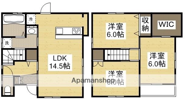 ＤＯＭＡＮＥ原尾島　Ａ(3LDK)の間取り写真