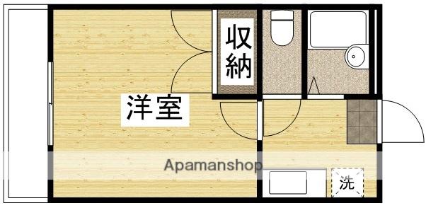 FOR RENT M1(1K/1階)の間取り写真