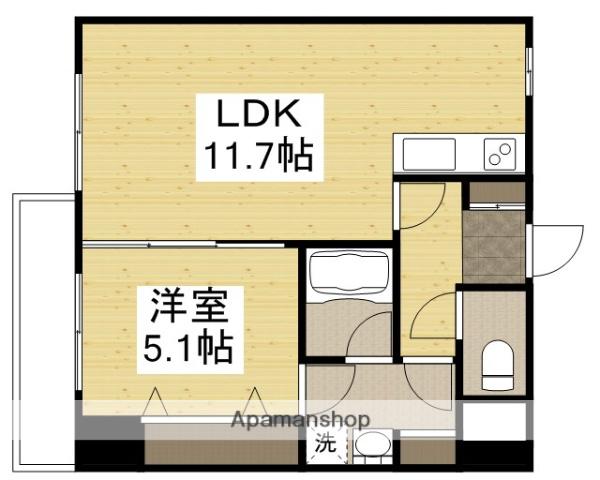 OWLSTYLE KANDACHO(1LDK/4階)の間取り写真