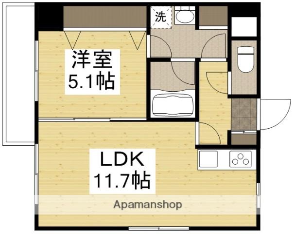 OWLSTYLE KANDACHO(1LDK/7階)の間取り写真