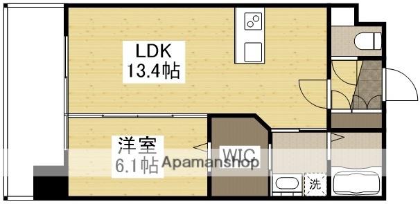 SIN KERUUXU TERA(1LDK/2階)の間取り写真