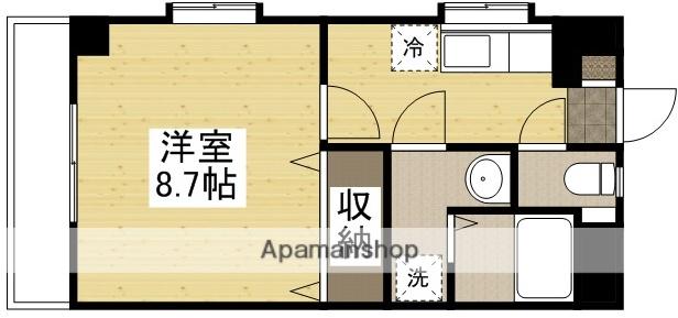 ラ・アージュ(1K/3階)の間取り写真