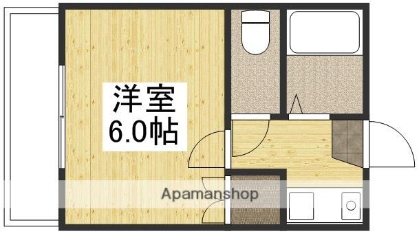 セフィラササキ2(1K/2階)の間取り写真