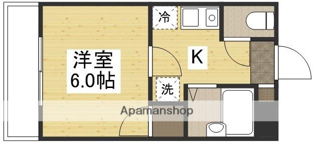 メゾン・ド・ベル・プレ2号館(1K/2階)の間取り写真