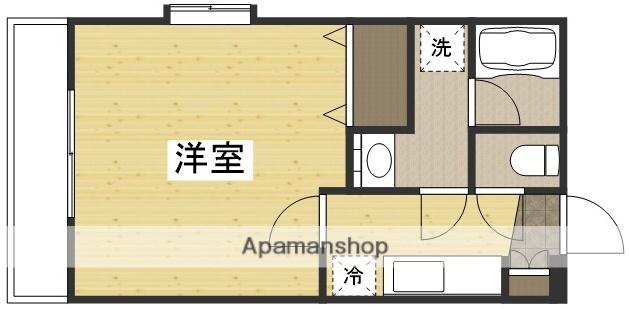 東古松S-1ビル(1K/3階)の間取り写真