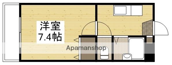 アルスアイパワー(1K/1階)の間取り写真