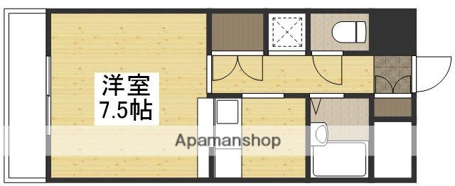 ピアジェ90(1K/1階)の間取り写真