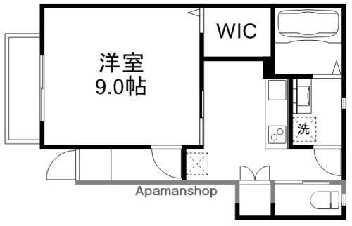MHEプリーモ(1K/1階)の間取り写真