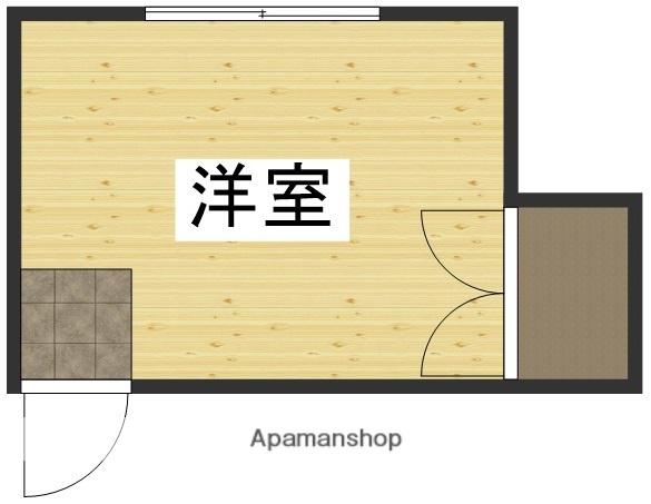 MORIハイツ(ワンルーム/3階)の間取り写真