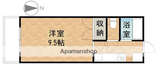 アメニティー21(1K/3階)の間取り写真