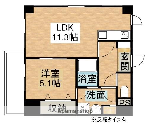 OWLSTYLE KANDACHO(1LDK/4階)の間取り写真
