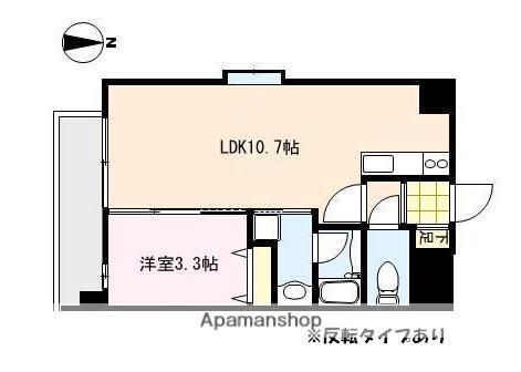 ピュア京橋(1LDK/5階)の間取り写真
