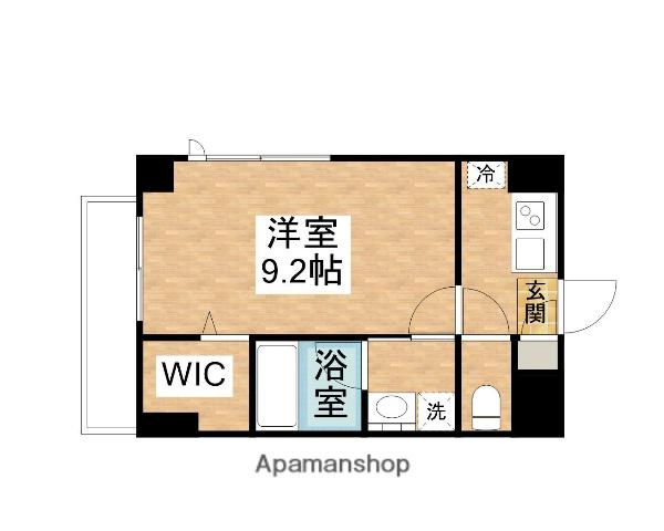 THE MODERN 桑田町(1K/7階)の間取り写真