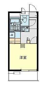 レオパレスコスモスⅡ(1K/2階)の間取り写真