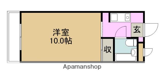 KSHOUSE(1K/1階)の間取り写真