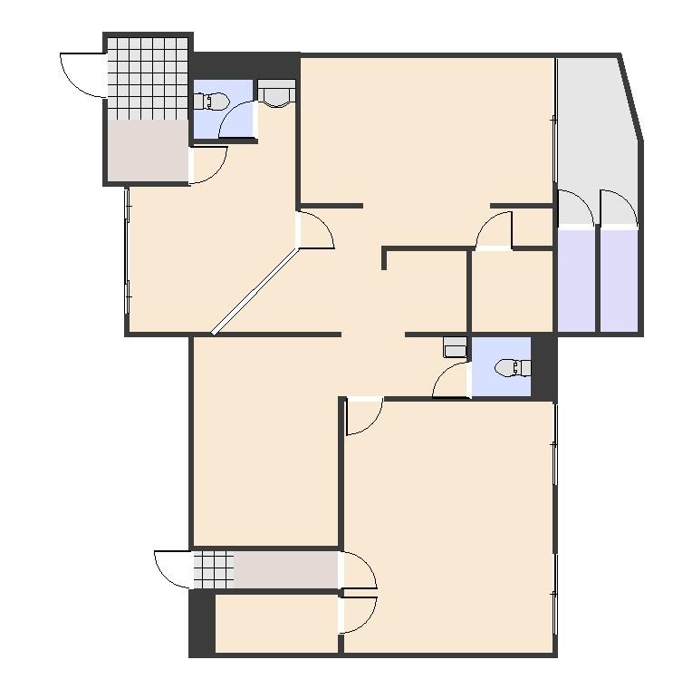 アルフィーネ厚生町(ワンルーム/1階)の間取り写真