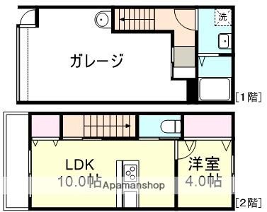 ＮＥＸＴ　ＧＡＲＡＧＥ南畝(1LDK)の間取り写真