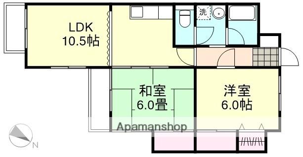 グレースマンションONO(2LDK/3階)の間取り写真