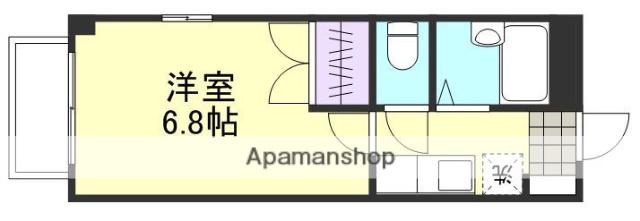 ニューシティアベニュ-A(1K/2階)の間取り写真