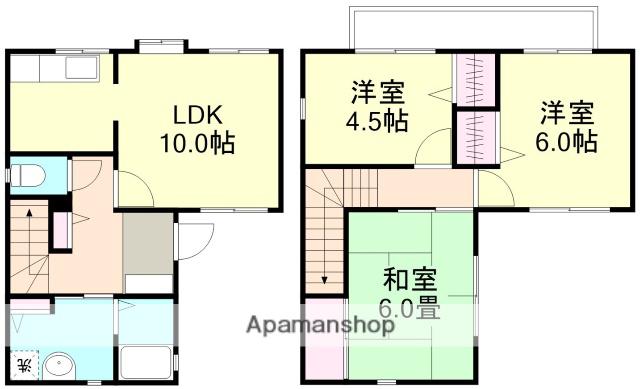 パミドール　Ｂ棟(3LDK)の間取り写真