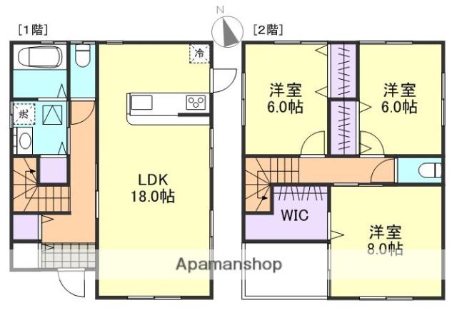 山陽本線 倉敷駅 徒歩20分 2階建 築11年(3LDK)の間取り写真