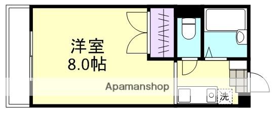 SEAS(1K/2階)の間取り写真