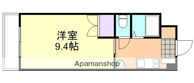 アークプラザ(1K/2階)の間取り写真