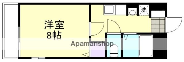 レトア下庄(1K/1階)の間取り写真