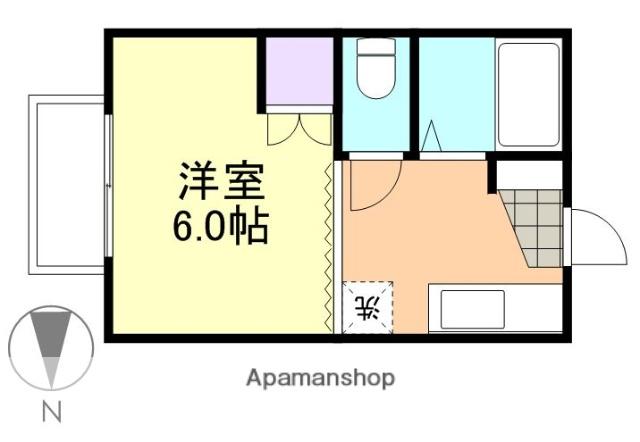 エクセレントハイム95(1K/2階)の間取り写真