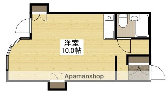 SNビル(ワンルーム/2階)の間取り写真
