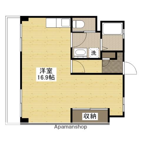 ソフィアコート庚午中(ワンルーム/1階)の間取り写真