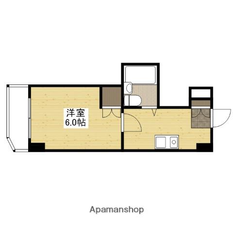 ボーソレイユ・オキ(1K/3階)の間取り写真