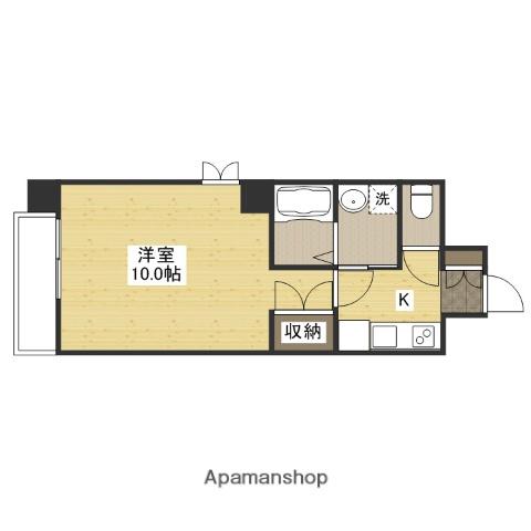 MARIONETTE 13(1K/6階)の間取り写真