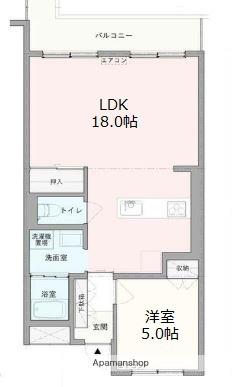 石田マンション(1LDK/2階)の間取り写真
