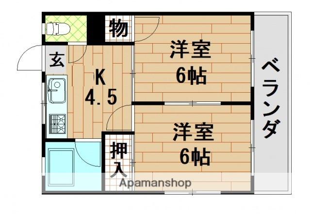 MARIONETTEⅧ(2K/3階)の間取り写真