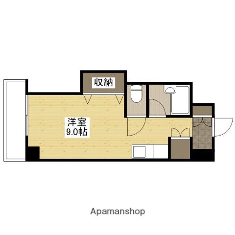 益井ビル(ワンルーム/5階)の間取り写真