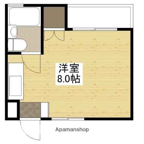 チェリーヒルズ21(ワンルーム/5階)の間取り写真