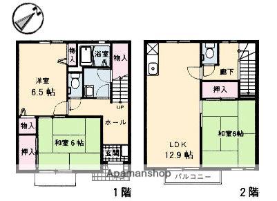 プレシオ海田(3LDK)の間取り写真