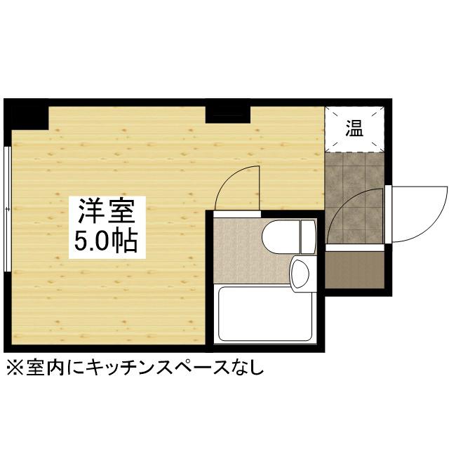 リヴァージュ広瀬北(ワンルーム/13階)の間取り写真