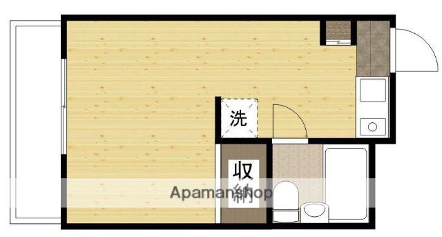 スリーゼ牛田(ワンルーム/3階)の間取り写真