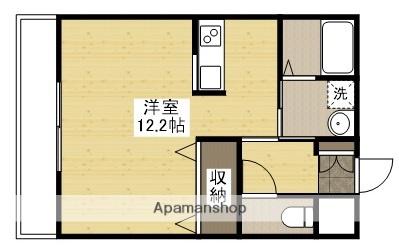 ソレイユ旭(ワンルーム/2階)の間取り写真