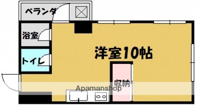 カノープス大手町(ワンルーム/2階)の間取り写真