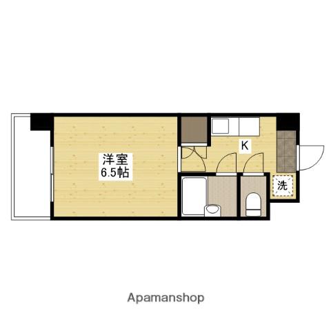 フェニックス保田(1K/3階)の間取り写真